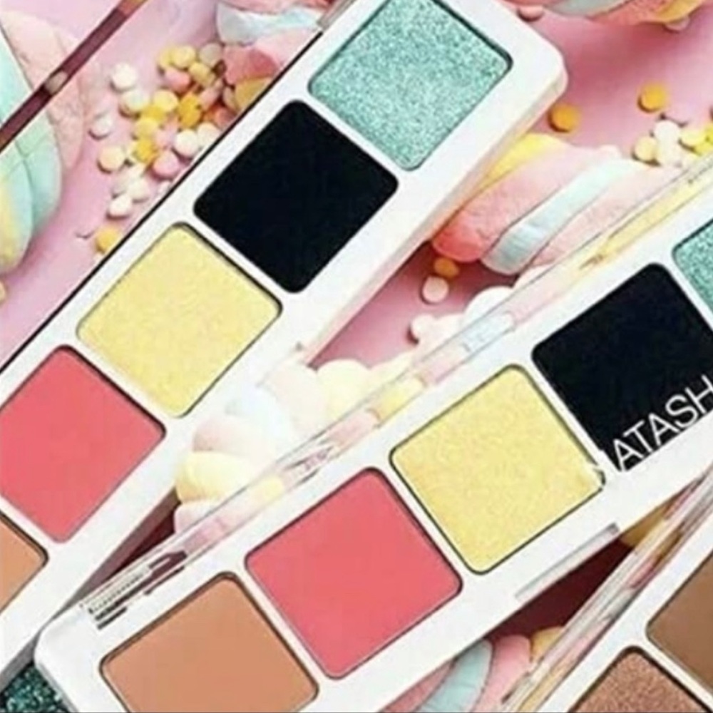 Natasha Denona Eyeshadow Palette Jubilee Pastel colorful 5 pan